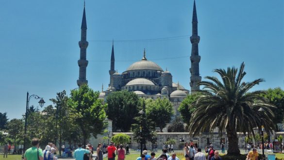 Fotodagbog fra Istanbul - Den Blå Moske i Istanbul - Rejsdiglykkelig.dk