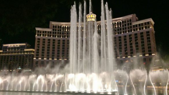 Fotodagbog fra Las Vegas - Fountains of Bellagio - Rejsdiglykkelig.dk