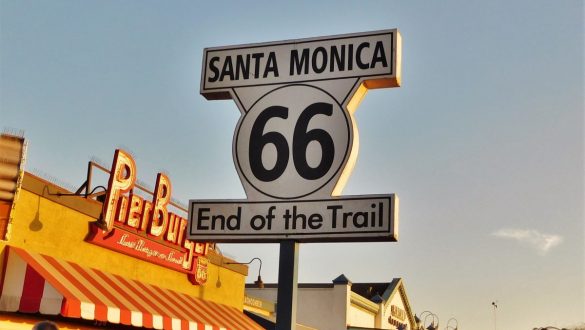 Fotodagbog fra Los Angeles - Route 66 End of Trail på Santa Monica Pier - Rejsdiglykkelig.dk