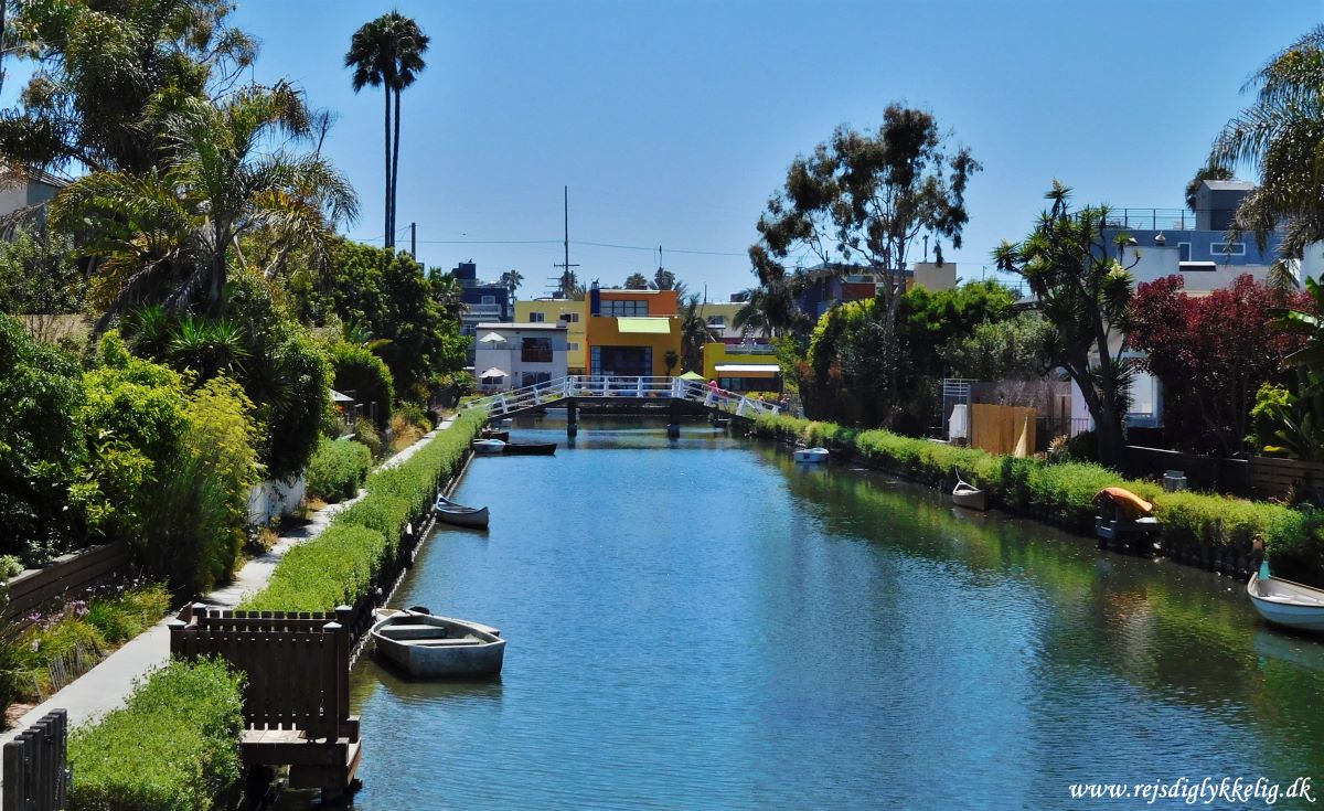 Fotodagbog fra Los Angeles - Venice Canals - Rejsdiglykkelig.dk