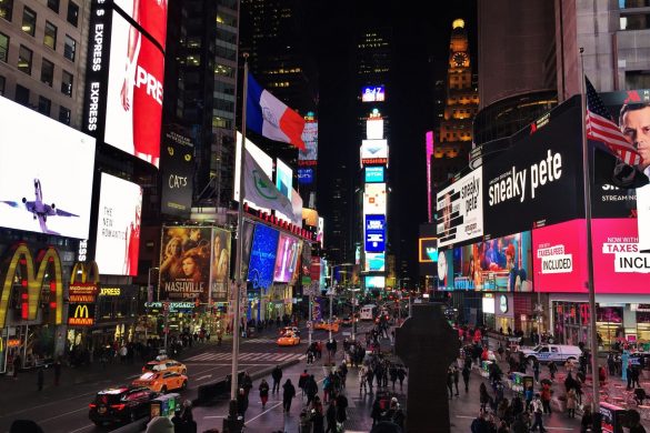 Fotodagbog fra New York - Travle Times Square - Rejsdiglykkelig.dk