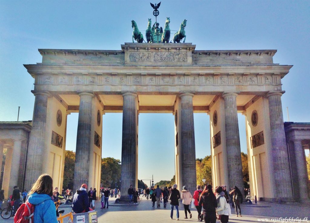 Must see seværdigheder i Berlin - Brandenburger Tor - Rejsdiglykkelig.dk