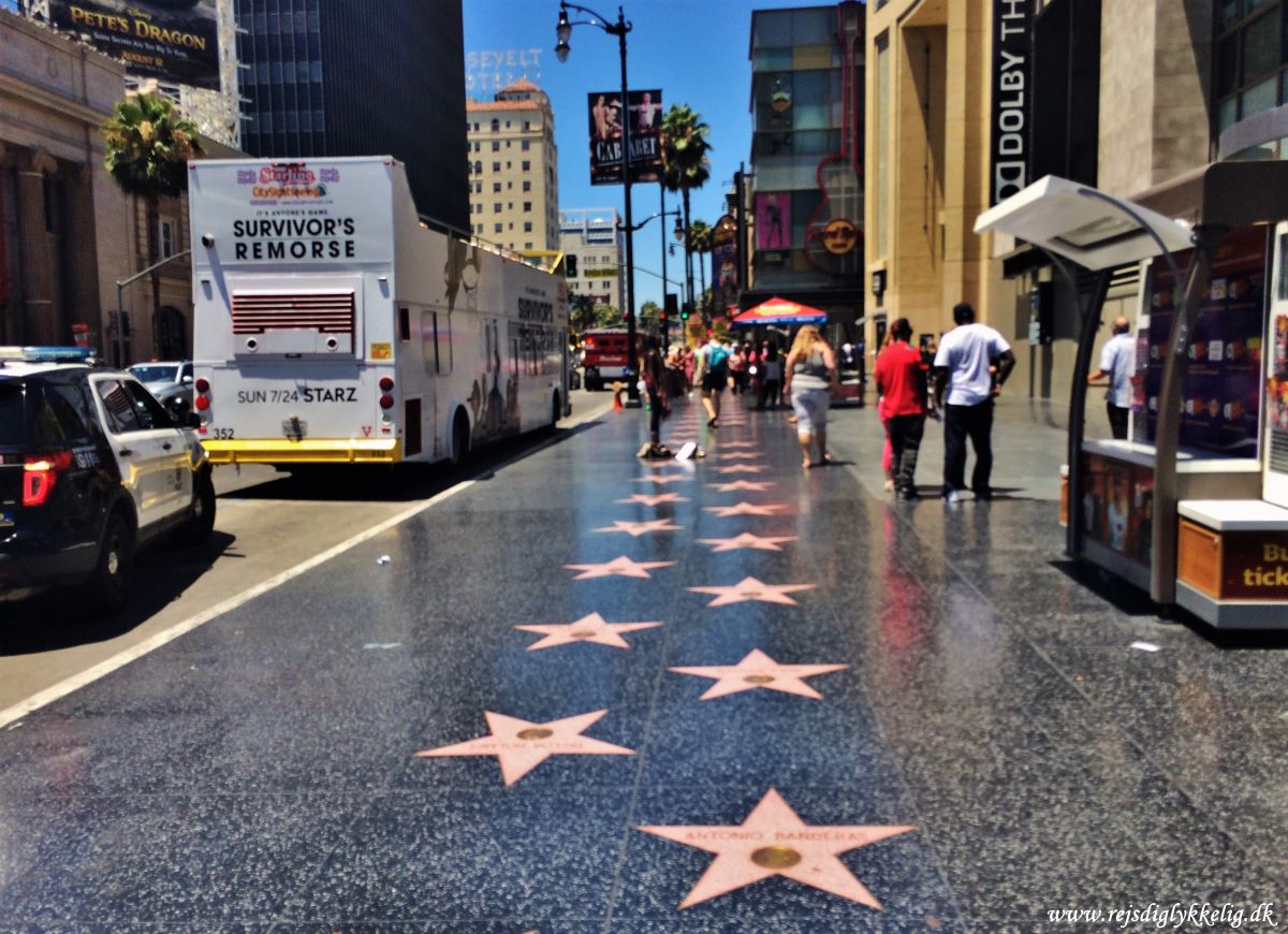 Must see seværdigheder i Los Angeles - Walk of Fame - Rejsdiglykkelig.dk
