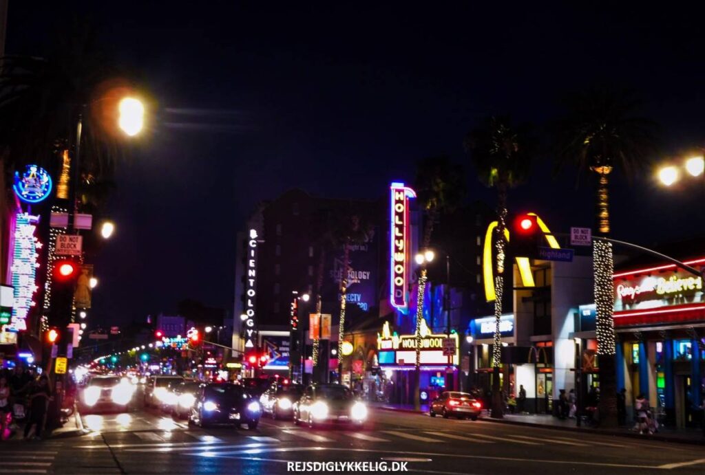 Seværdigheder i Los Angeles - Hollywood - Rejs Dig Lykkelig