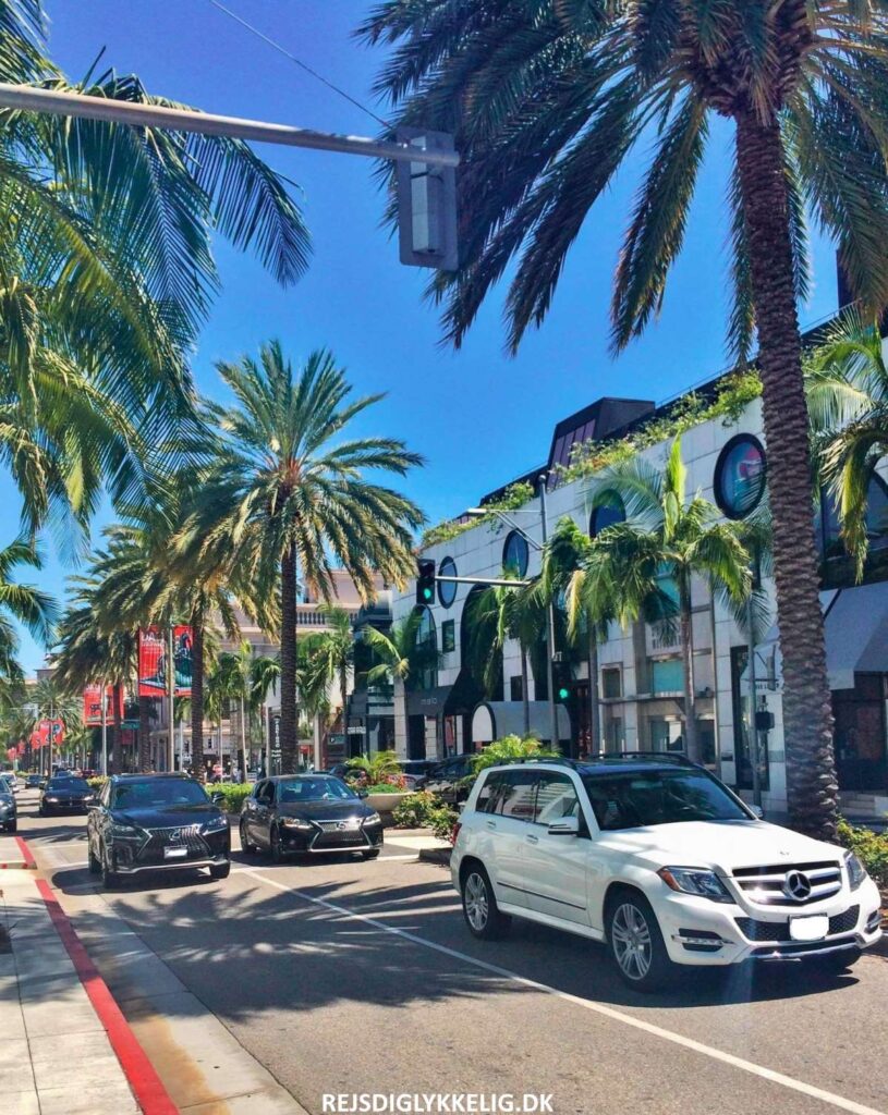 Seværdigheder i Los Angeles - Rodeo Drive - Rejs Dig Lykkelig