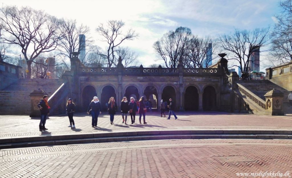 De bedste seværdigheder i Central Park -Bethesda Terrace og Bethesda Fountain - Rejsdiglykkelig.dk