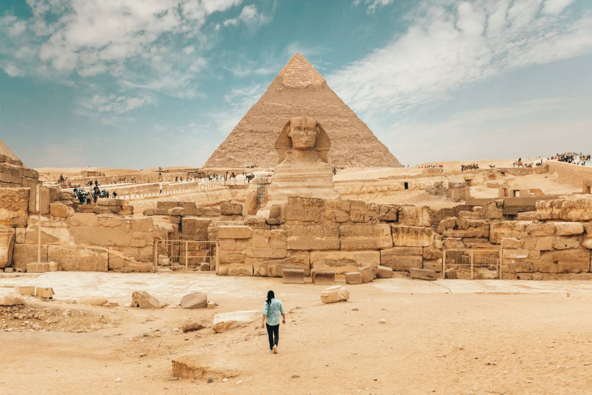 Pyramiderne i Giza - Rejs Dig Lykkelig
