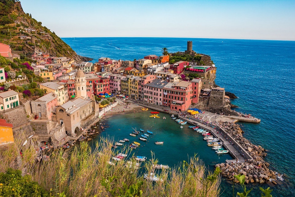 De bedste rejsemål i Italien - Cinque Terre - Rejsdiglykkelig.dk