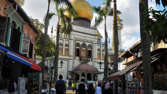 Fotodagbog fra Singapore - Masjid Sultan Mosque - Rejsdiglykkelig.dk