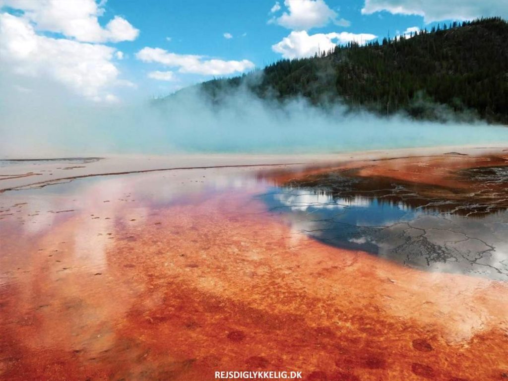 Grand Prismatic Springs - Rejs Dig Lykkelig