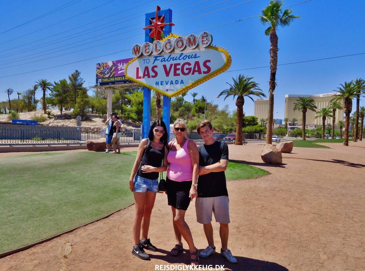 Welcome to Fabulous Las Vegas Skiltet - Rejs Dig Lykkelig