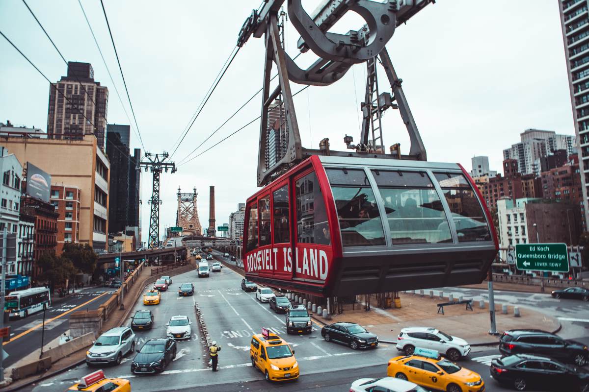 15 Utrolige Udsigtspunkter i New York City - Roosevelt Island Tram - Rejs Dig Lykkelig