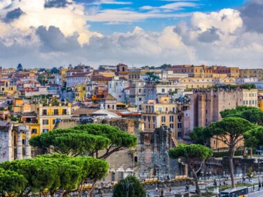 9 Fantastiske Udsigtspunkter i Rom - Terrazza delle Quadrighe - Rejs Dig Lykkelig