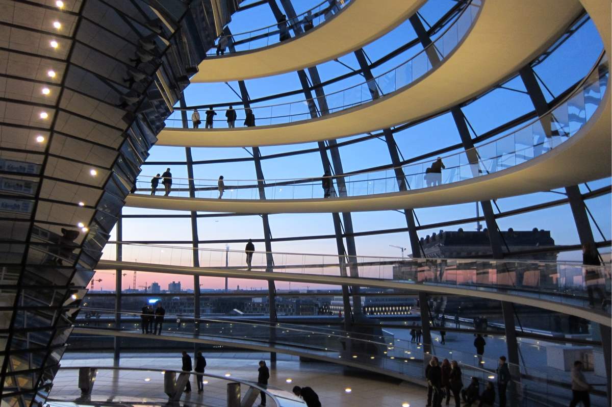 Fantastiske Udsigtspunkter i Berlin - Reichstags kuppel - Rejs Dig Lykkelig