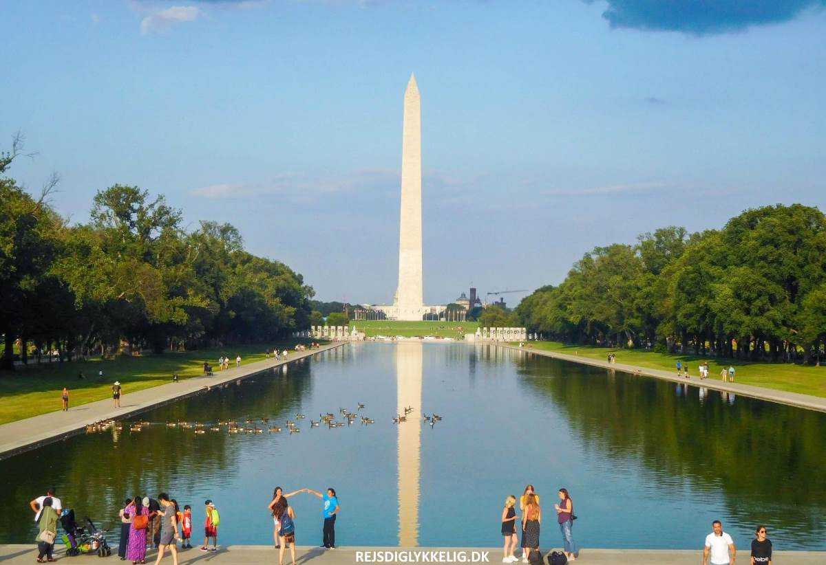 Seværdigheder og Oplevelser i Washington DC - Washington Monument - Rejs Dig Lykkelig
