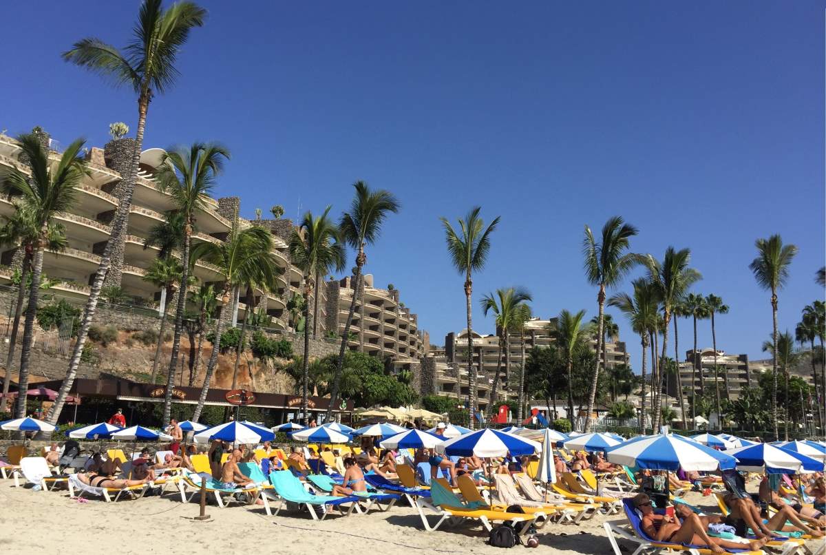 Fantastiske Strande på Gran Canaria - Playa Anafi del Mar - Rejs Dig Lykkelig