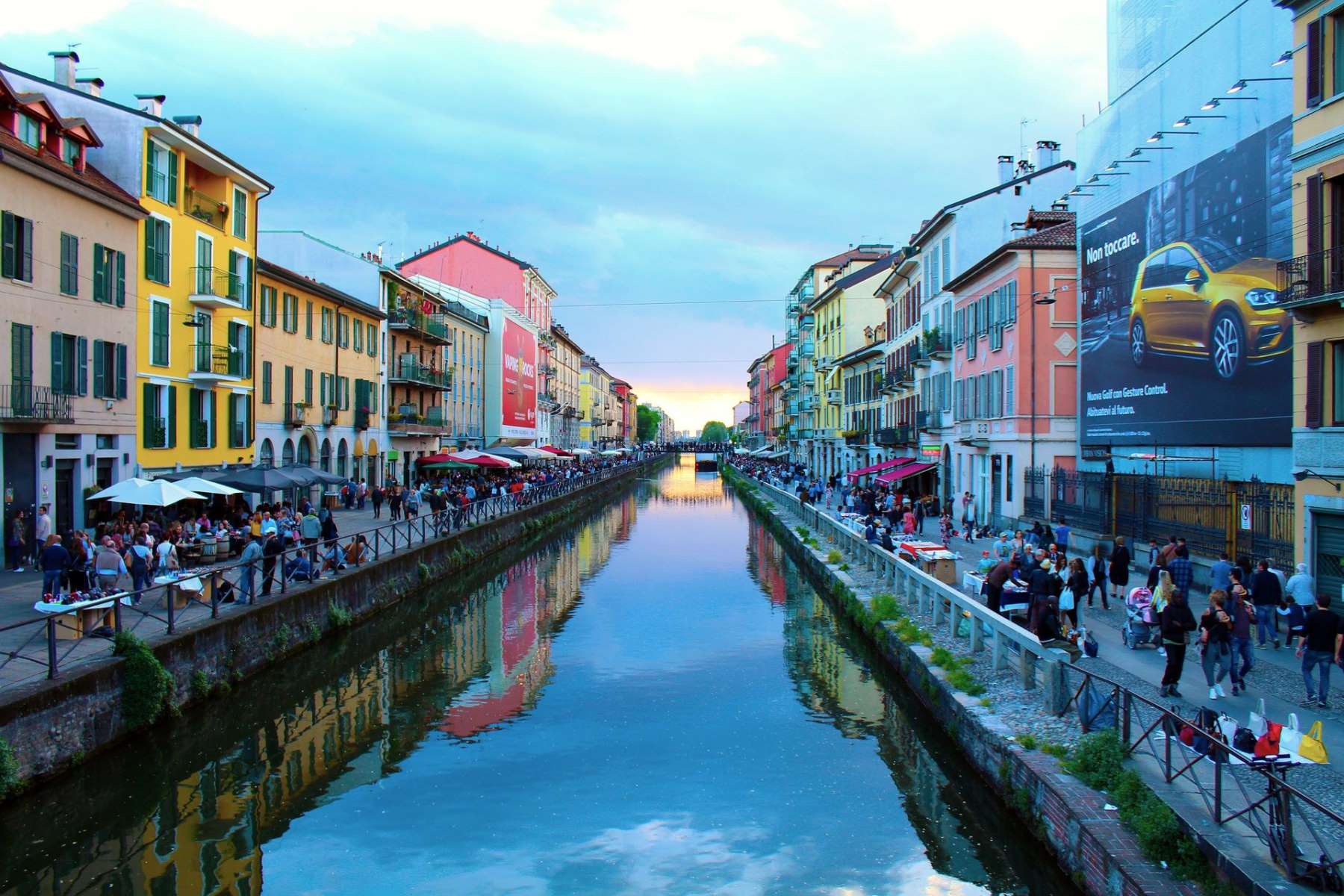 Hvor skal man bo i Milano - Navigli - Rejs Dig Lykkelig