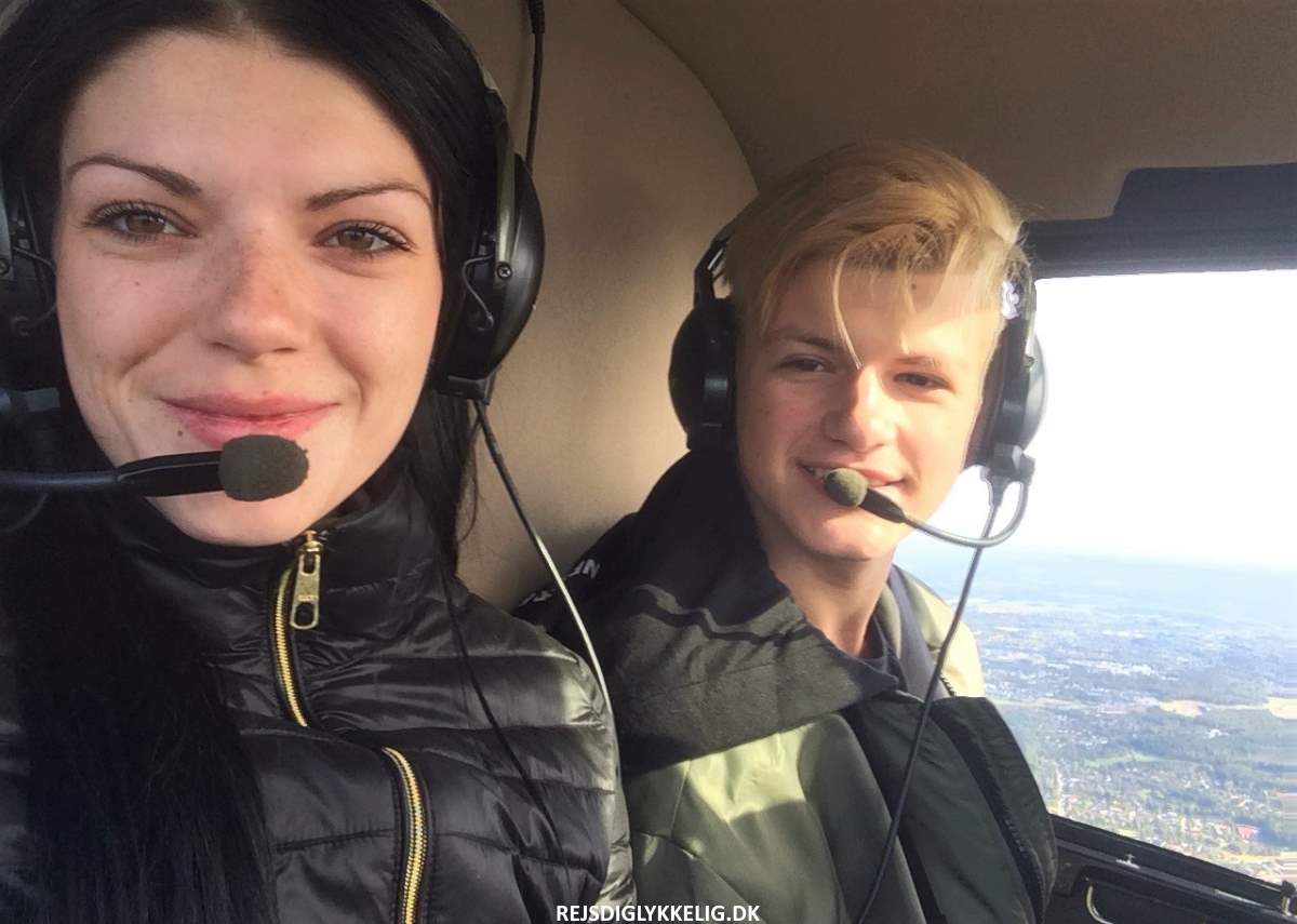 Vilde Action Oplevelser i Jylland - Helikoptertur - Rejs Dig Lykkelig