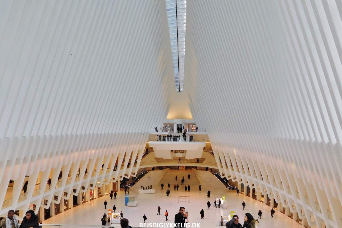 Westfield World Trade Center i The Oculus - Rejs Dig Lykkelig
