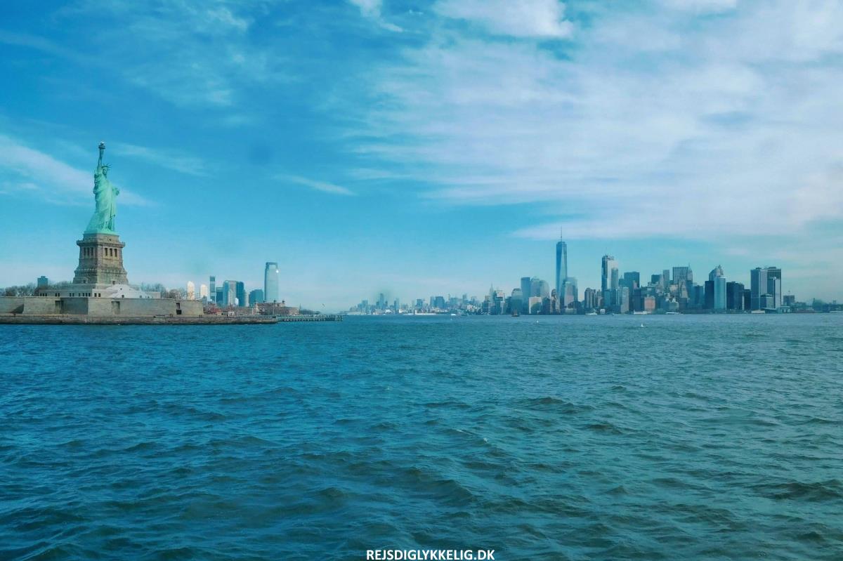 Guide til Frihedsgudinden i New York - New York Skyline - Rejs Dig Lykkelig
