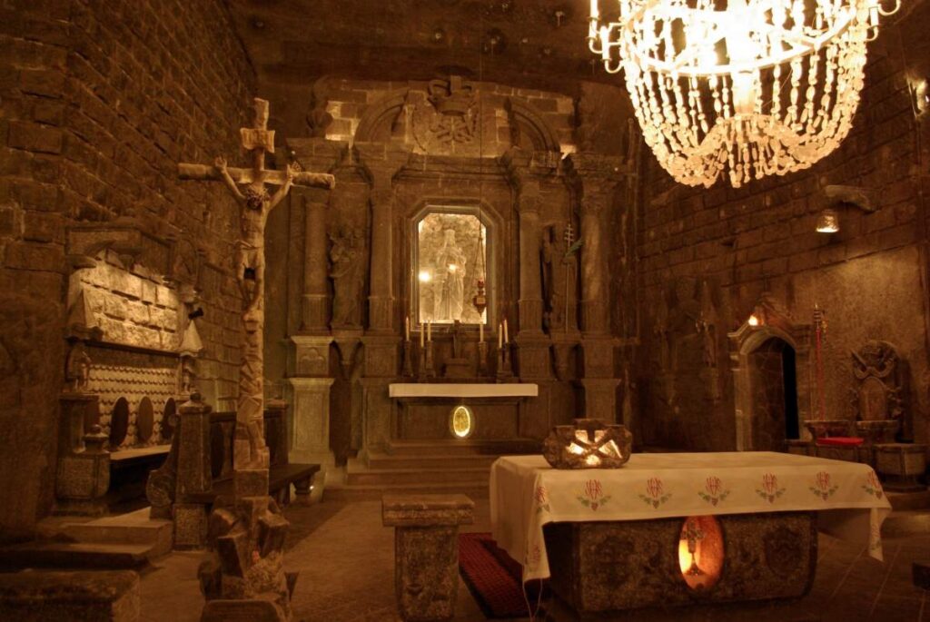 Seværdigheder og Oplevelser i Polen - Wieliczk Saltminen - Rejs Dig Lykkelig
