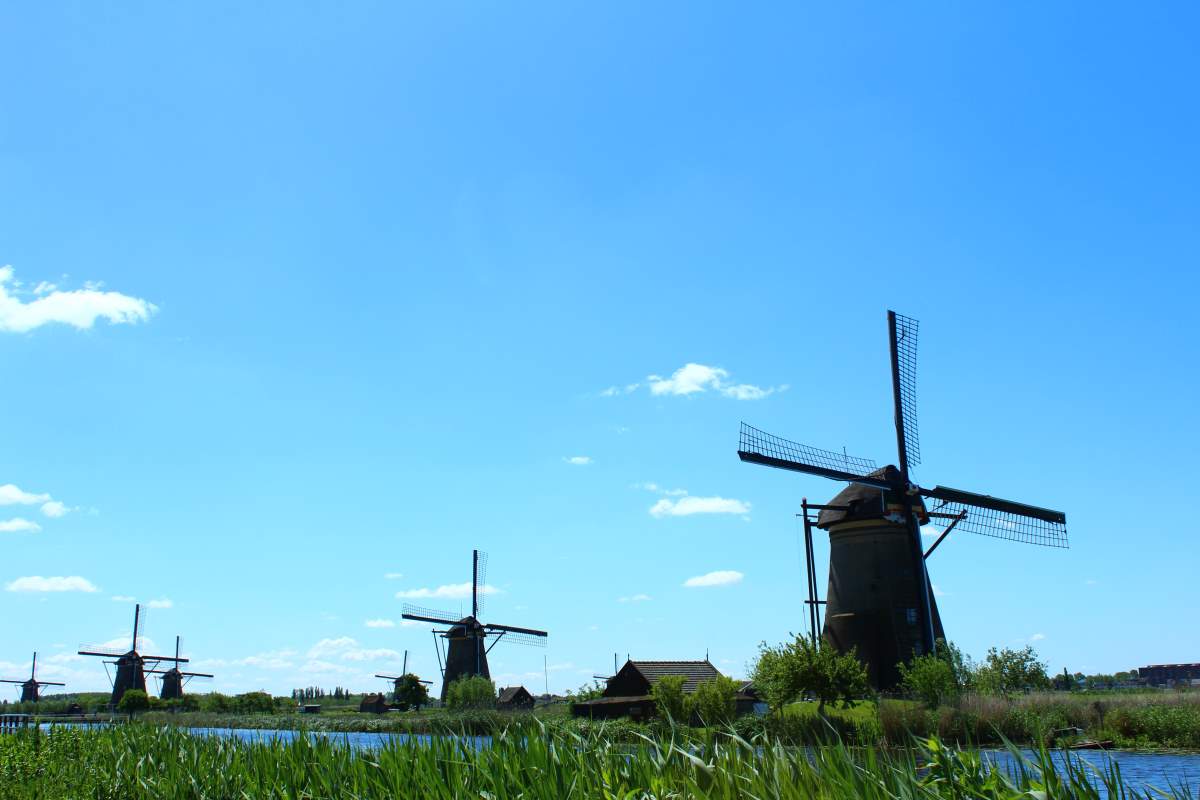 Seværdigheder og Oplevelser i Rotterdam - Kinderdijk’s vindmøller - Rejs Dig Lykkelig
