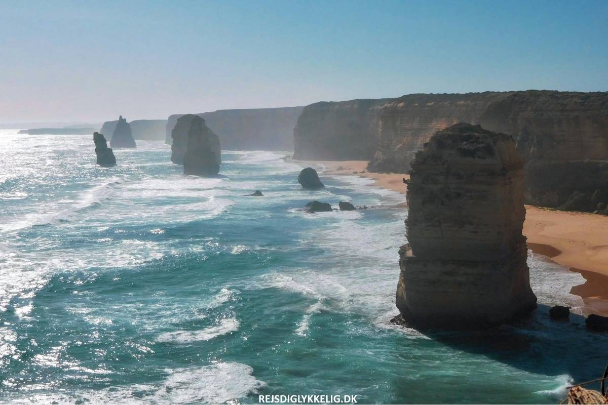 Oplevelser på Great Ocean Road i Australien - De 12 Apostle - Rejs Dig Lykkelig