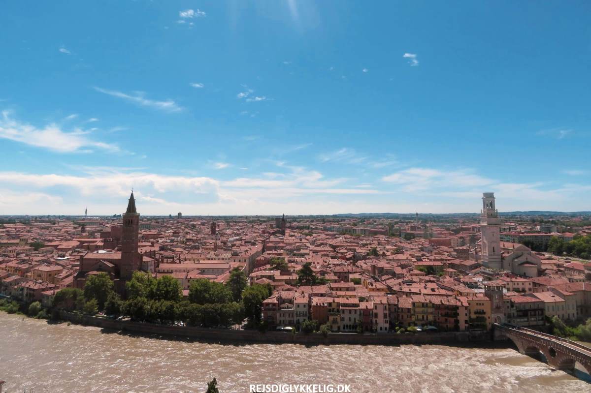 Seværdigheder og Oplevelser i Verona - Castel San Pietro - Rejs Dig Lykkelig