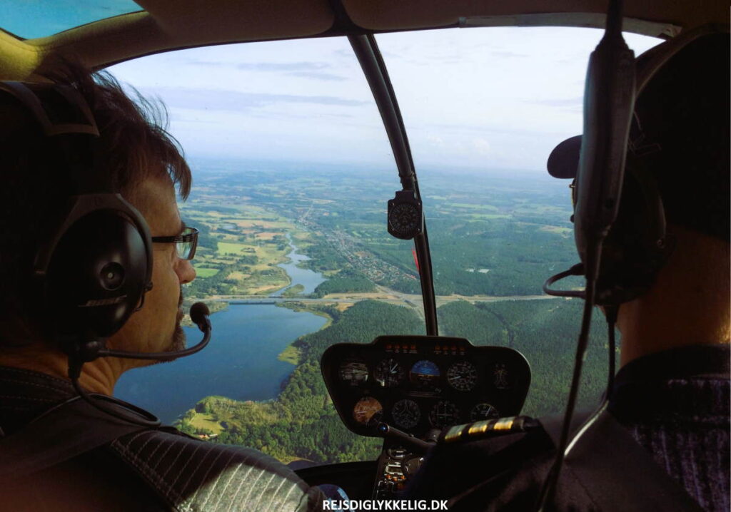 Helikoptertur i Danmark - Find en Helikoptertur i Danmark - Rejs Dig Lykkelig