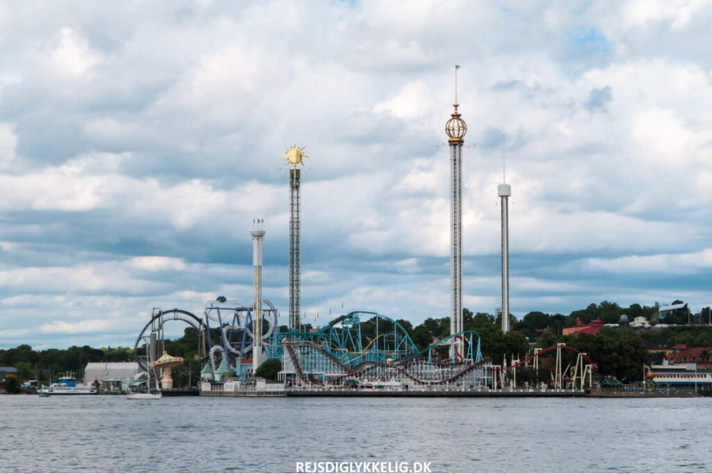 Seværdigheder og Oplevelser i Stockholm - Gröna Lund - Rejs Dig Lykkelig