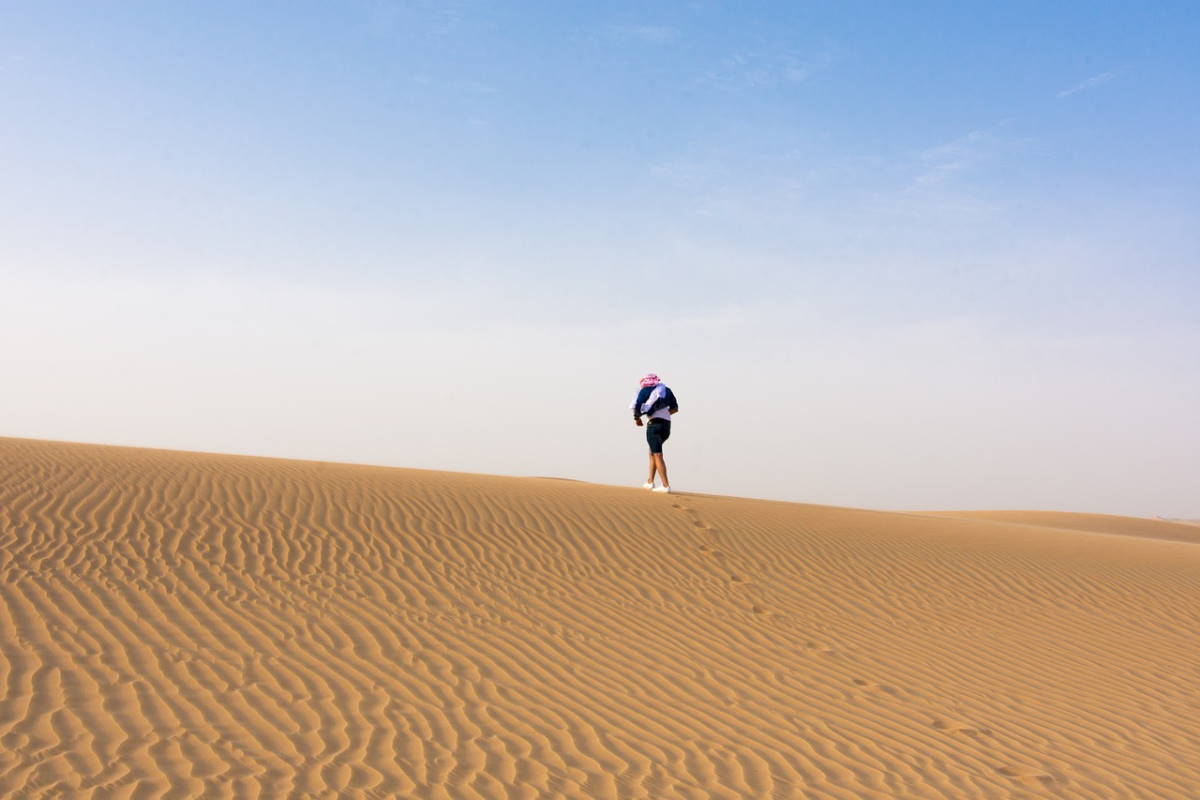 Seværdigheder og Oplevelser i Abu Dhabi - Ørkensafari - Rejs Dig Lykkelig