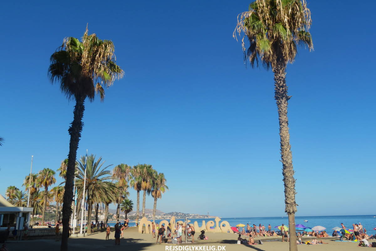 Hvor skal man bo i Malaga - La Malagueta - Rejs Dig Lykkelig