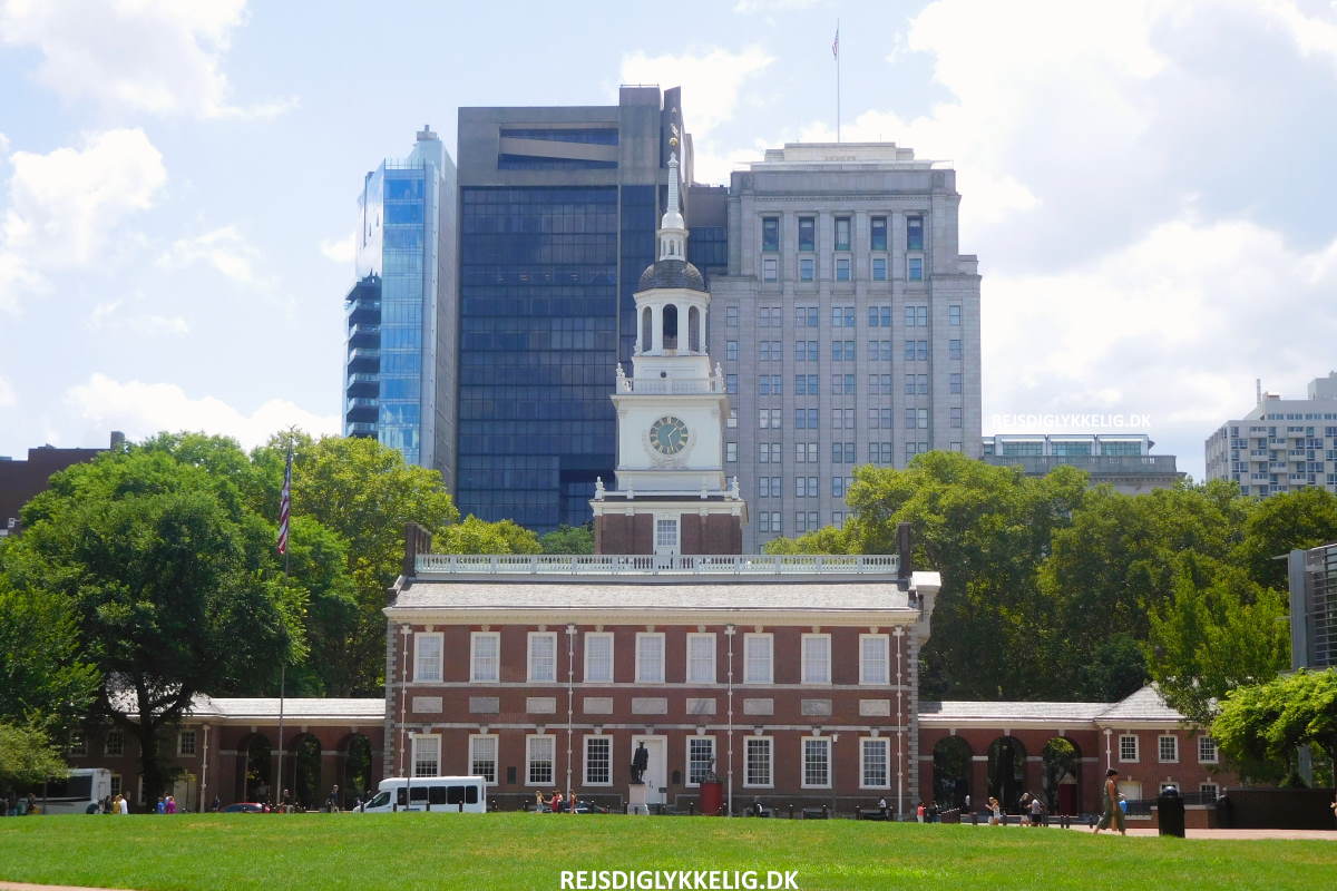 Seværdigheder og Oplevelser i Philadelphia - Independence National Historical Park - Rejs Dig Lykkelig