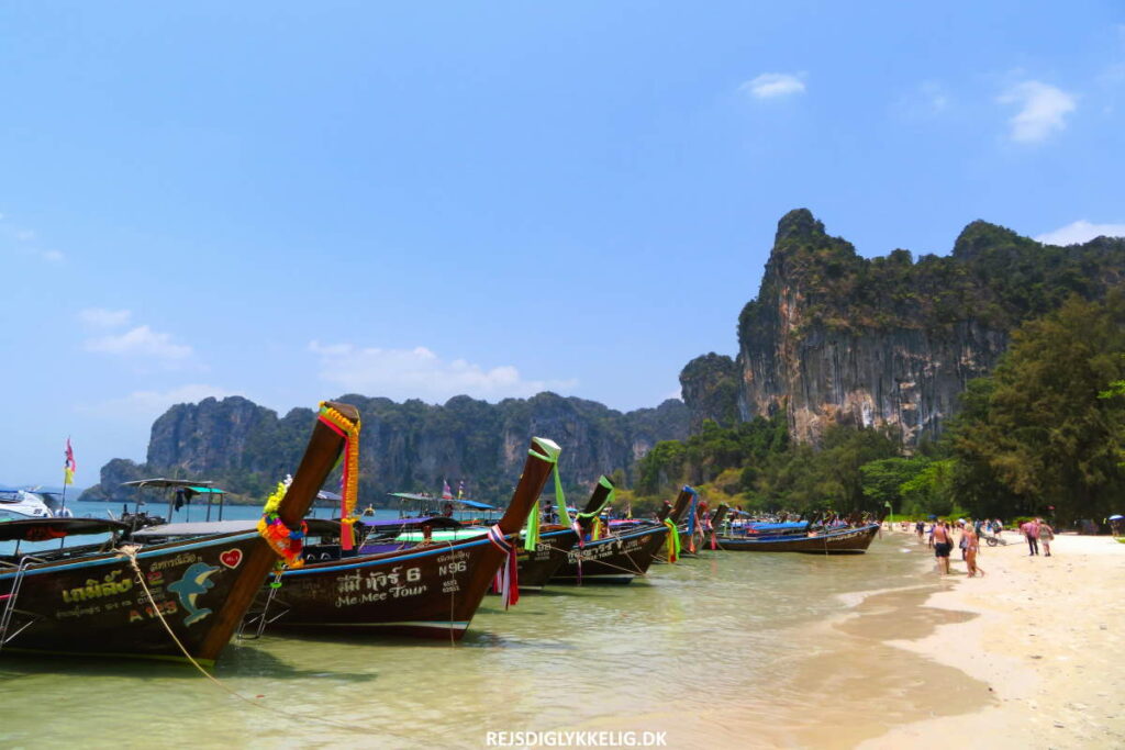 Hvor skal man bo i Krabi - Railay Beach - Rejs Dig Lykkelig