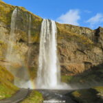 Flotte Vandfald i Island - Seljalandsfoss - Rejs Dig Lykkelig