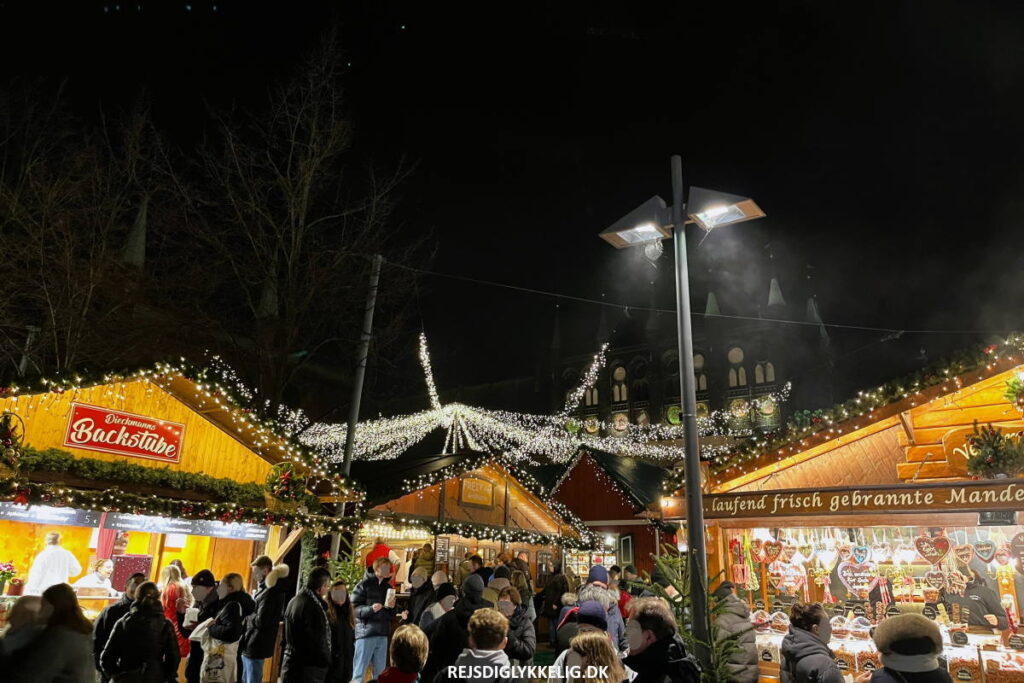 Seværdigheder og Oplevelser i Lübeck - Lübecks Julemarked - Rejs Dig Lykkelig