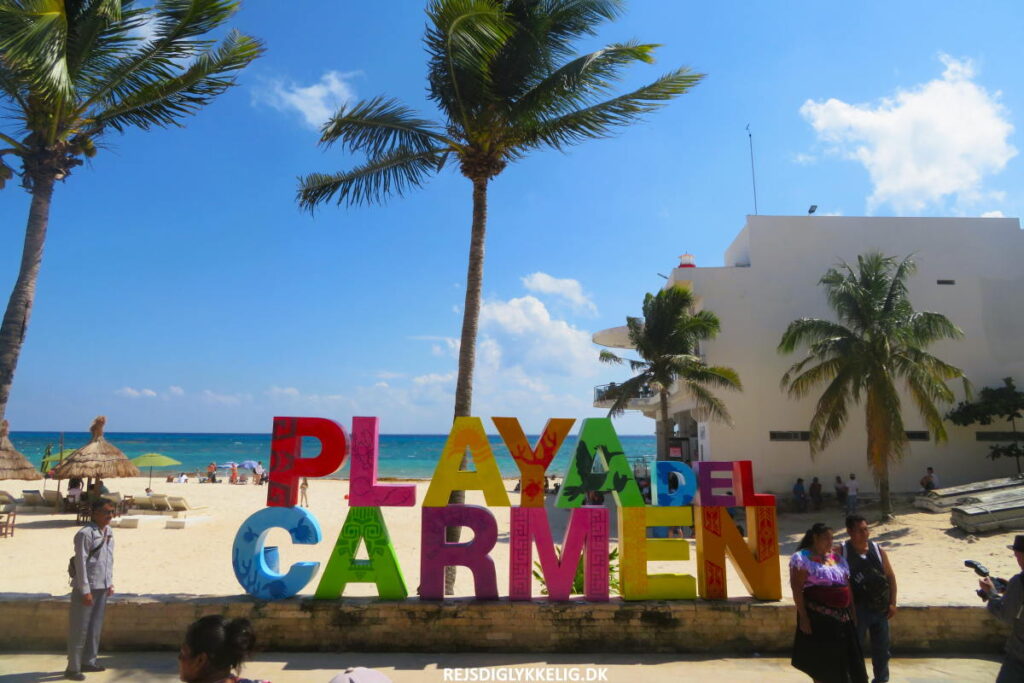 Seværdigheder og Oplevelser i Playa del Carmen - Letras Playa del Carmen - Rejs Dig Lykkelig