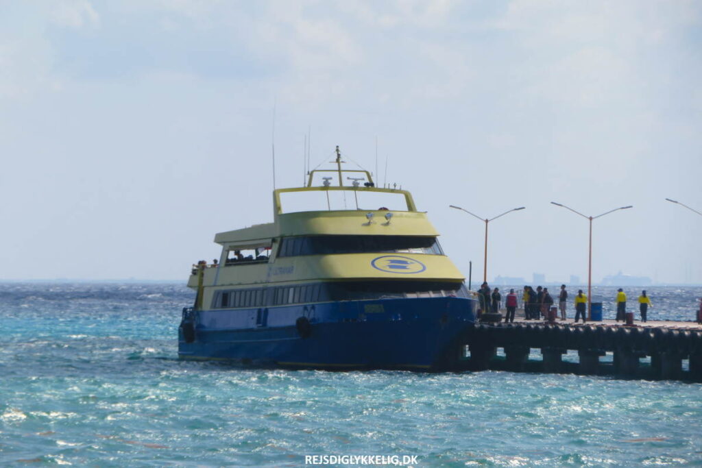 Seværdigheder og Oplevelser i Playa del Carmen - Tag færgen til Cozumel - Rejs Dig Lykkelig