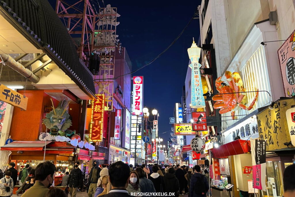 Seværdigheder og oplevelser i Osaka - Oplev nattelivet - Rejs Dig Lykkelig