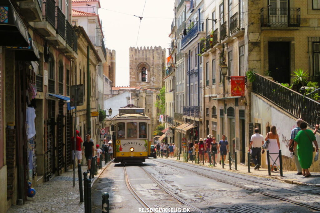 Vores road trip rute i Portugal og Spanien i 2023 - Lissabon - Rejs Dig Lykkelig