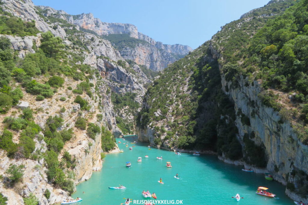10 Stops fra vores kør-selv-ferie i Frankrig i 2024 - Verdonkløften - Rejs Dig Lykkelig